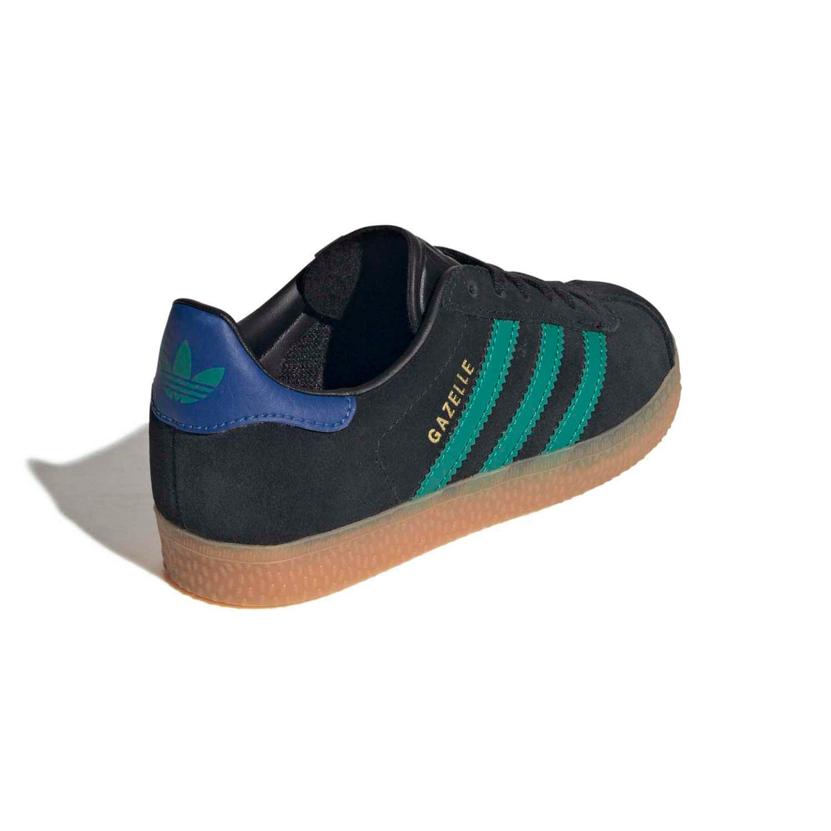 Sneakers Adidas Gazelle Enfant noir et vert – vue 4