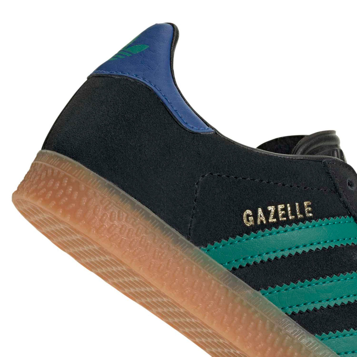Sneakers Adidas Gazelle Enfant noir et vert – vue 6