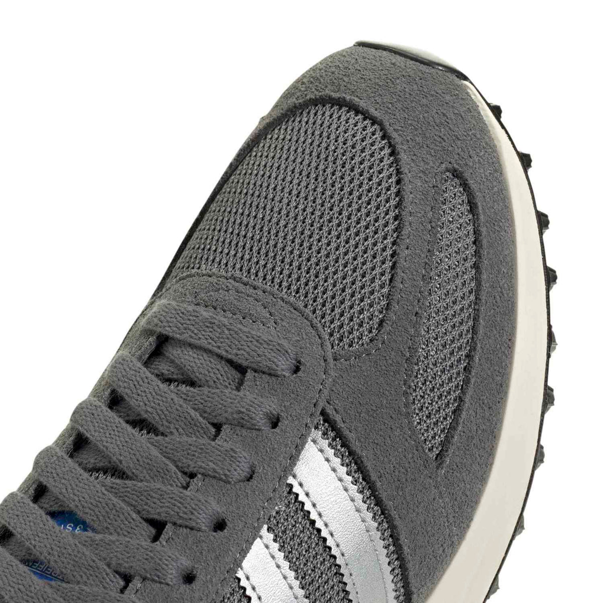 Sneakers Adidas La Trainer OG gris et argent – vue 5