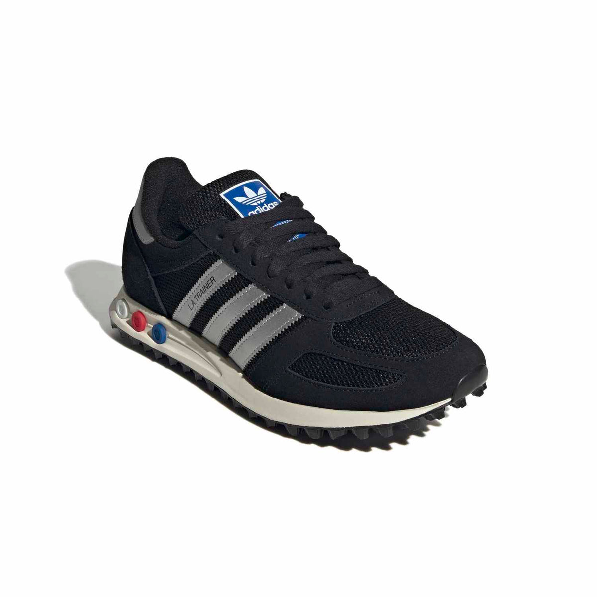 Sneakers Adidas La Trainer OG noir et argent – vue 3