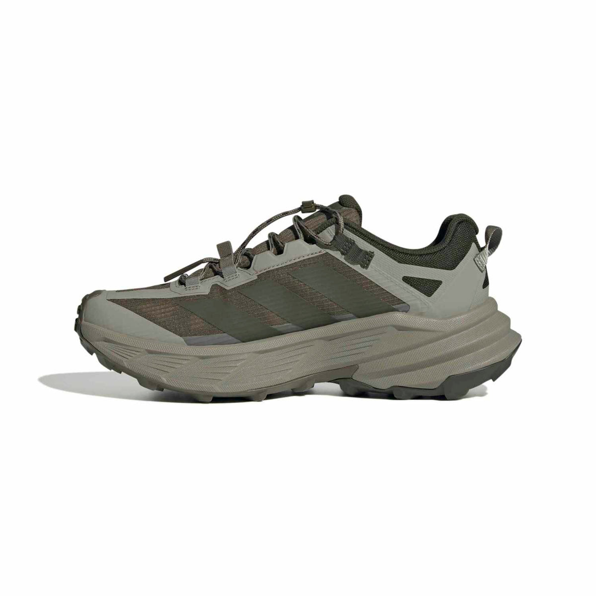 Chaussure de randonnée Adidas Terrex Freehiker SL GTX vert et gris – vue 2