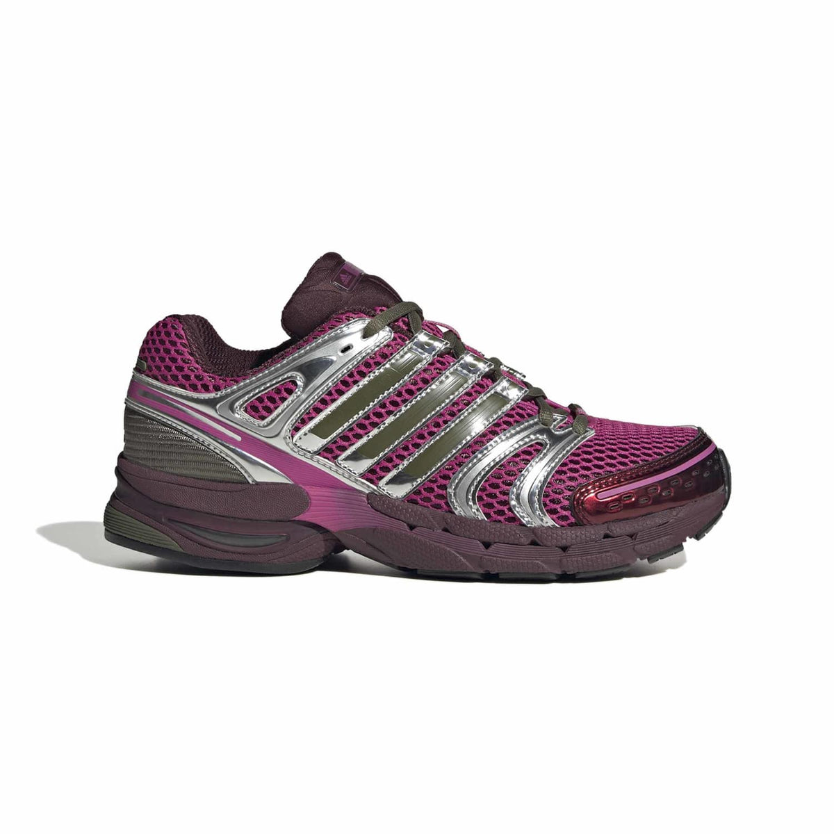 Sneakers Adidas Adistar Control 5 Femme rouge et rose – vue 1