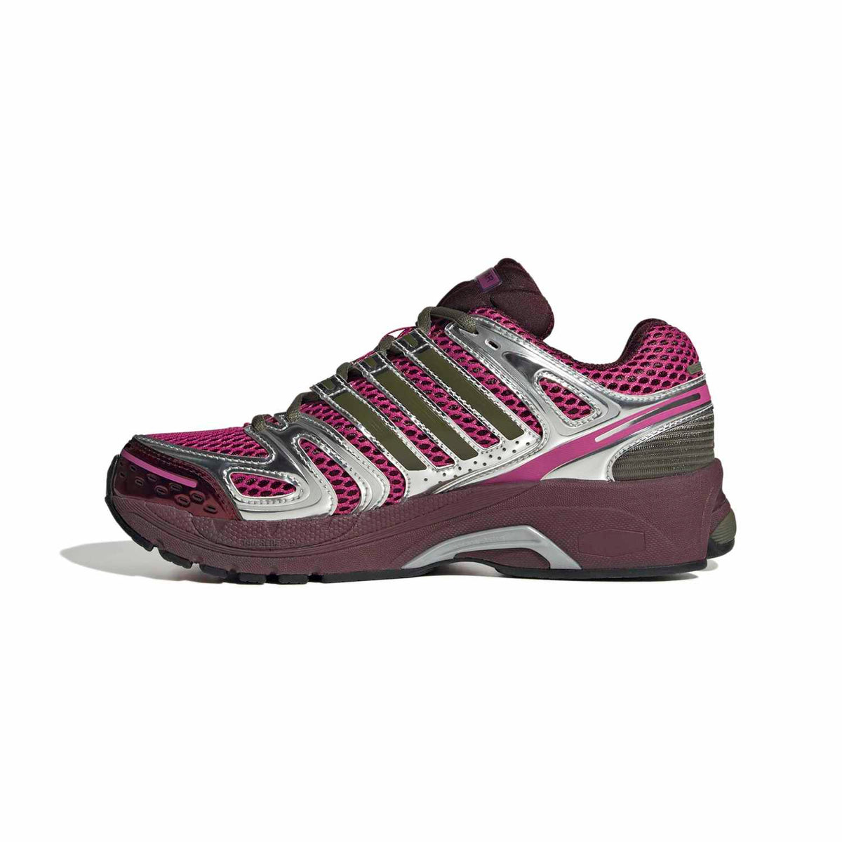 Sneakers Adidas Adistar Control 5 Femme rouge et rose – vue 2