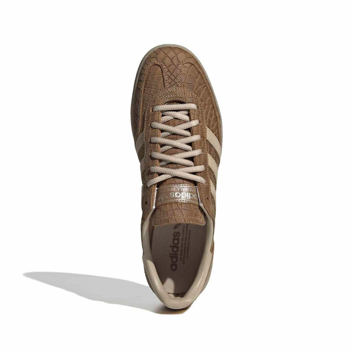 Sneakers Adidas Handball Spezial marron et beige – vue 7