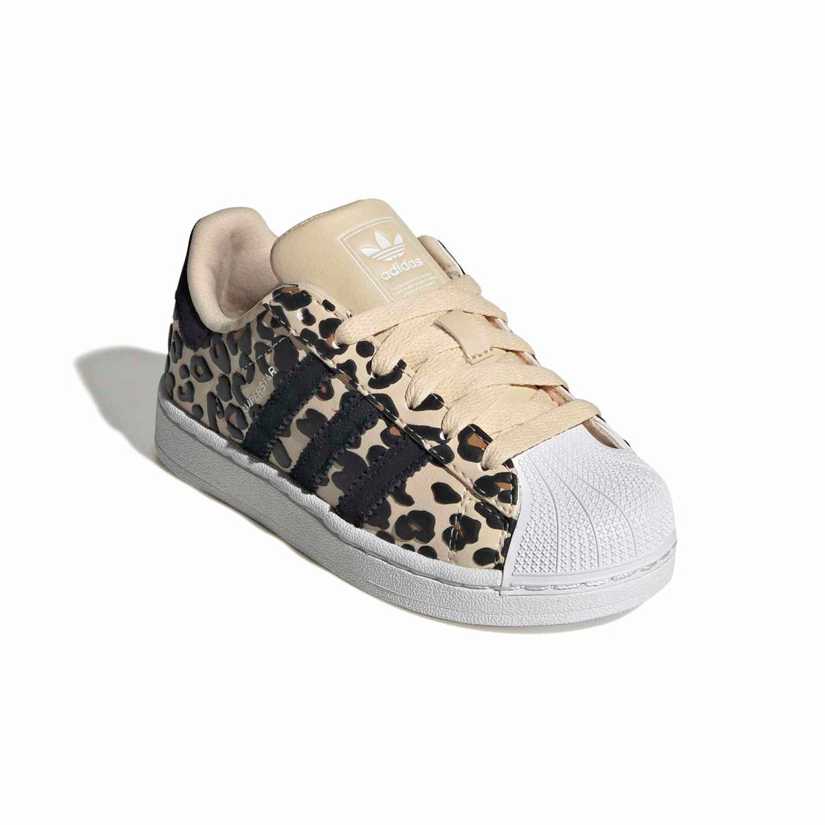 Sneakers Adidas Superstar II Enfant imprimé et beige – vue 3