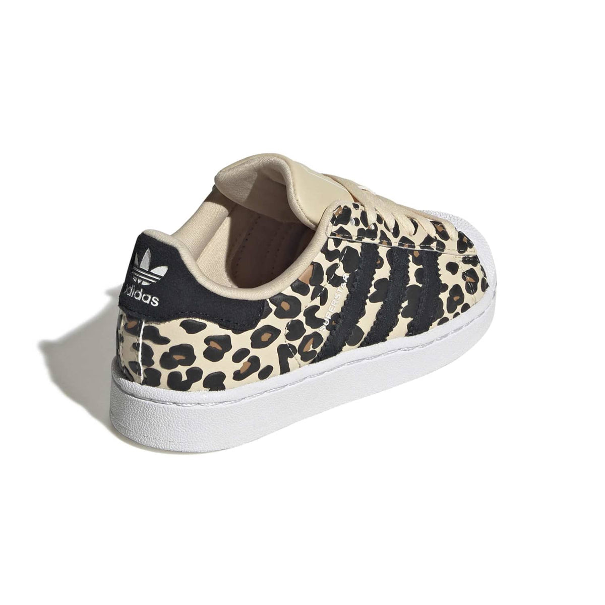 Sneakers Adidas Superstar II Enfant imprimé et beige – vue 4