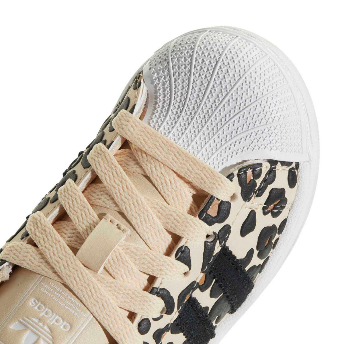 Sneakers Adidas Superstar II Enfant imprimé et beige – vue 5