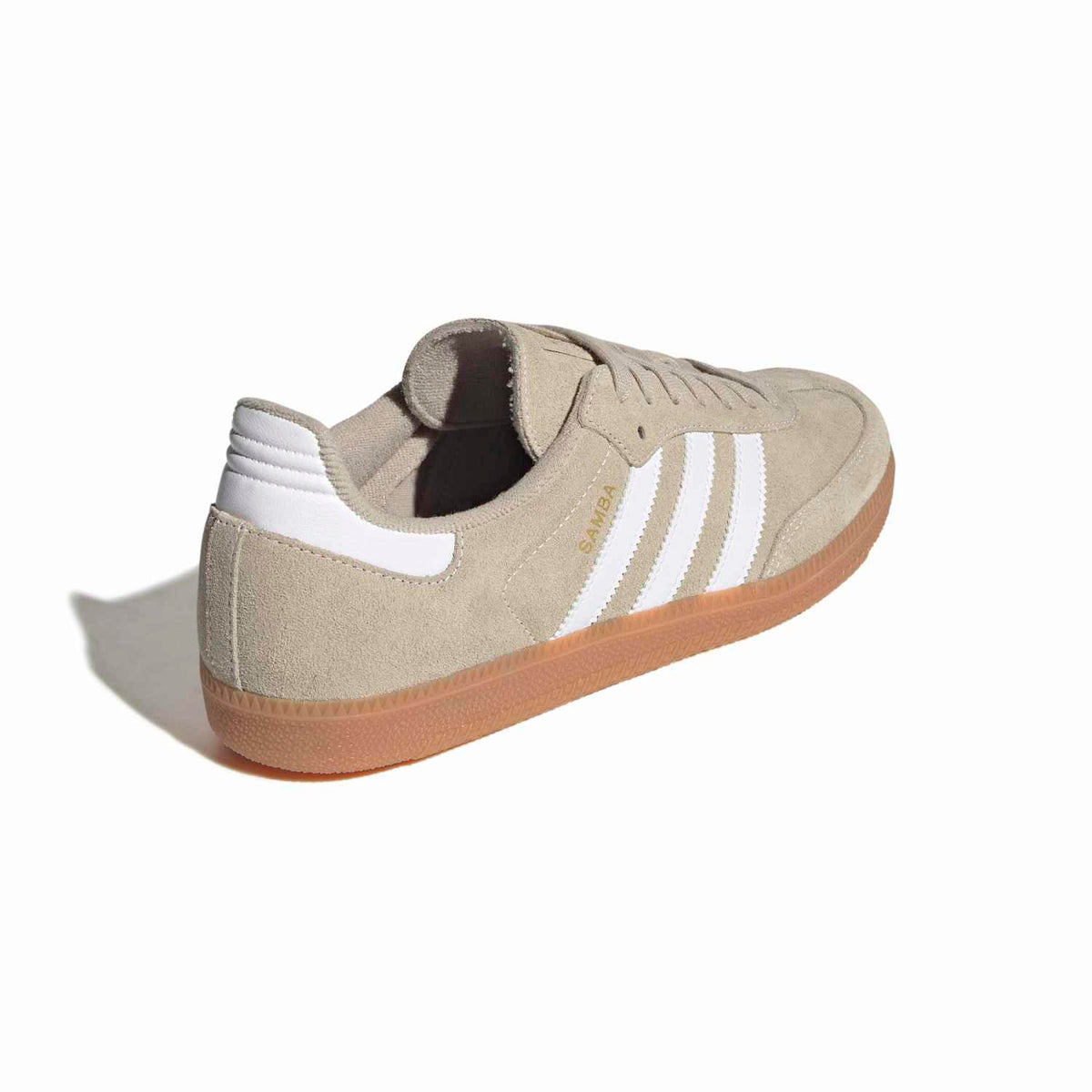 Sneakers Adidas Samba OG Femme beige et blanc – vue 4