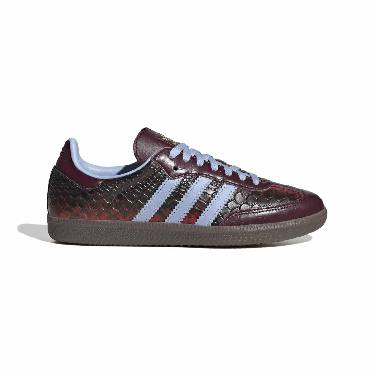 Sneakers Adidas Samba OG Femme rouge et imprimé – vue 1