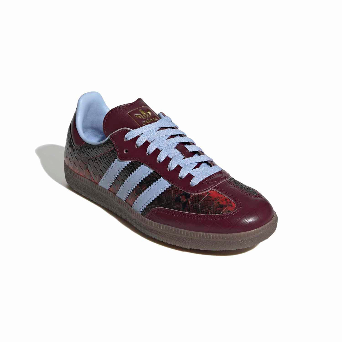 Sneakers Adidas Samba OG Femme rouge et imprimé – vue 3