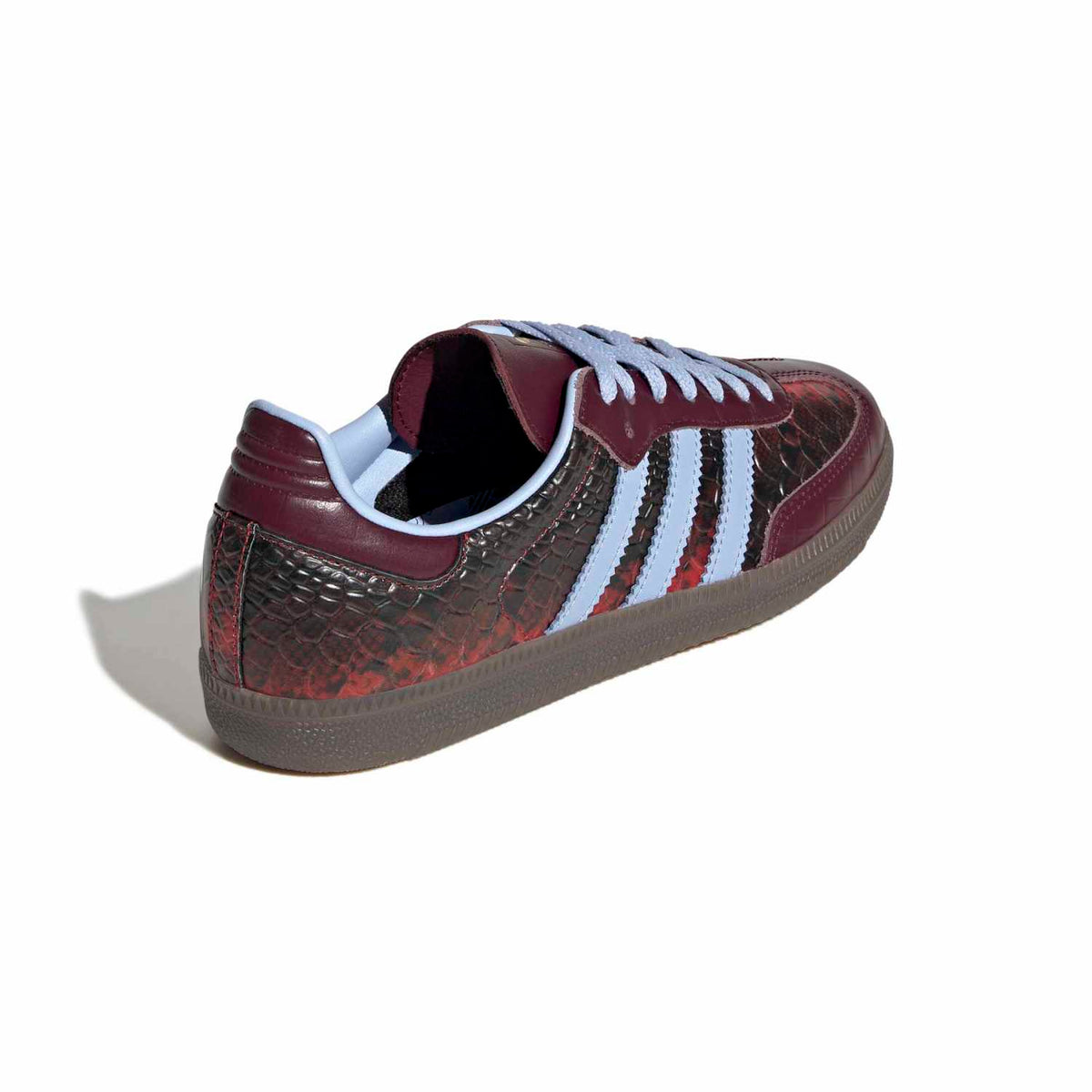Sneakers Adidas Samba OG Femme rouge et imprimé – vue 4