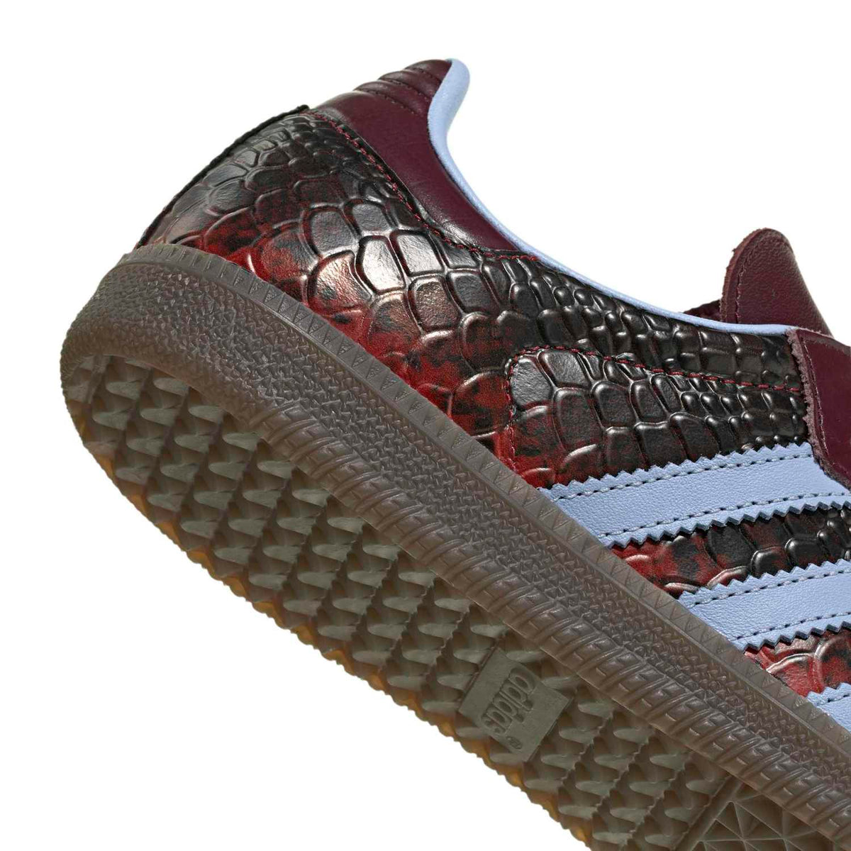Sneakers Adidas Samba OG Femme rouge et imprimé – vue 6