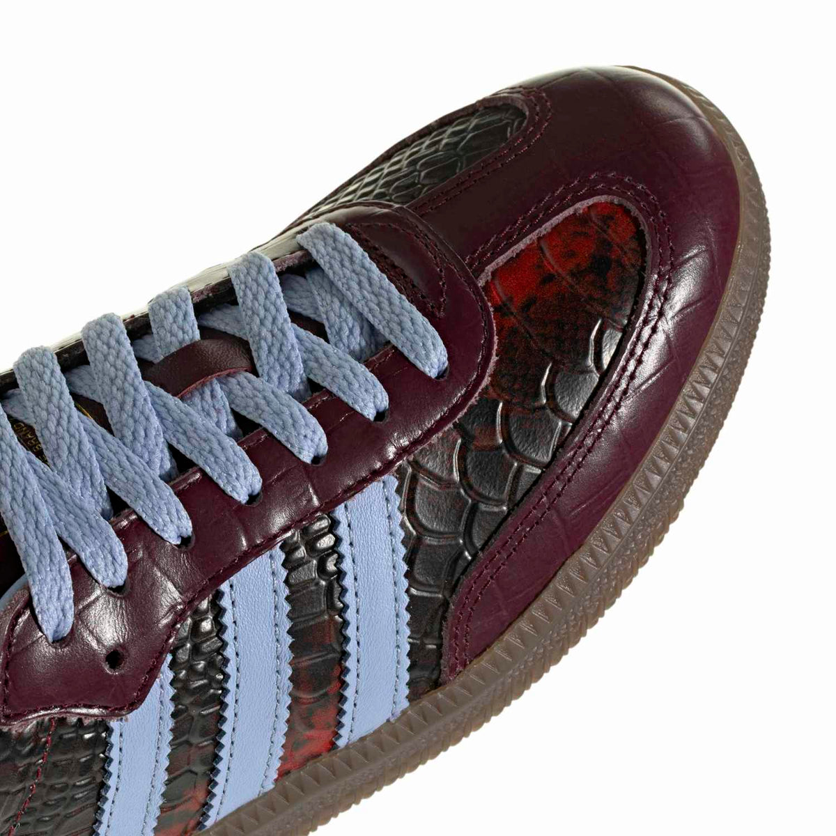 Sneakers Adidas Samba OG Femme rouge et imprimé – vue 5