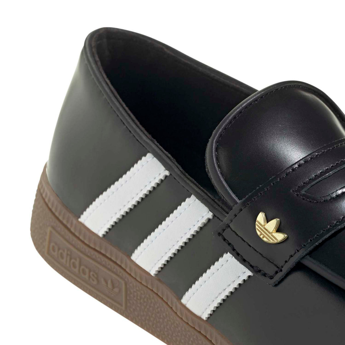 Sneakers Adidas Handball Spezial Loafer noir et blanc – vue 5
