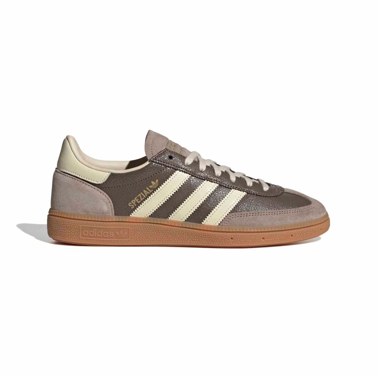 Sneakers Adidas Handball Spezial Femme marron et écru – vue 1