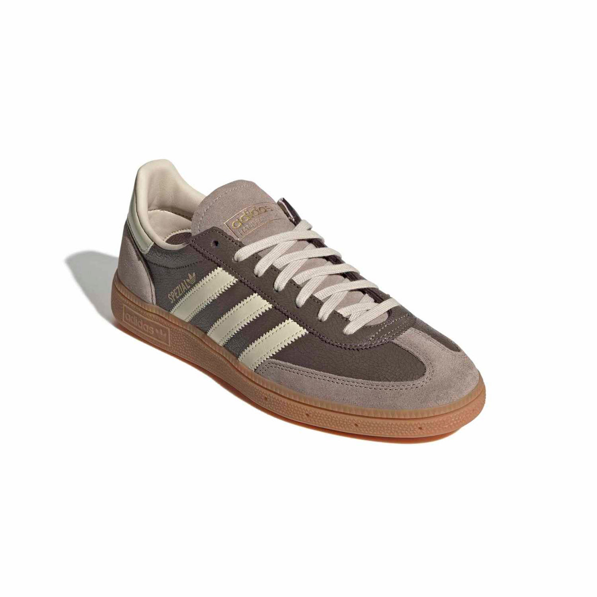 Sneakers Adidas Handball Spezial Femme marron et écru – vue 3
