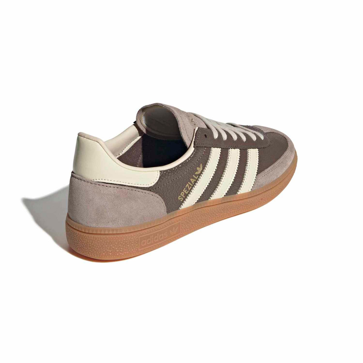Sneakers Adidas Handball Spezial Femme marron et écru – vue 4