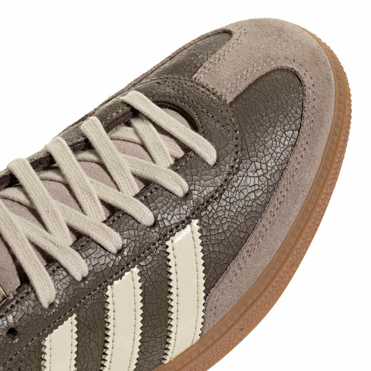 Sneakers Adidas Handball Spezial Femme marron et écru – vue 5