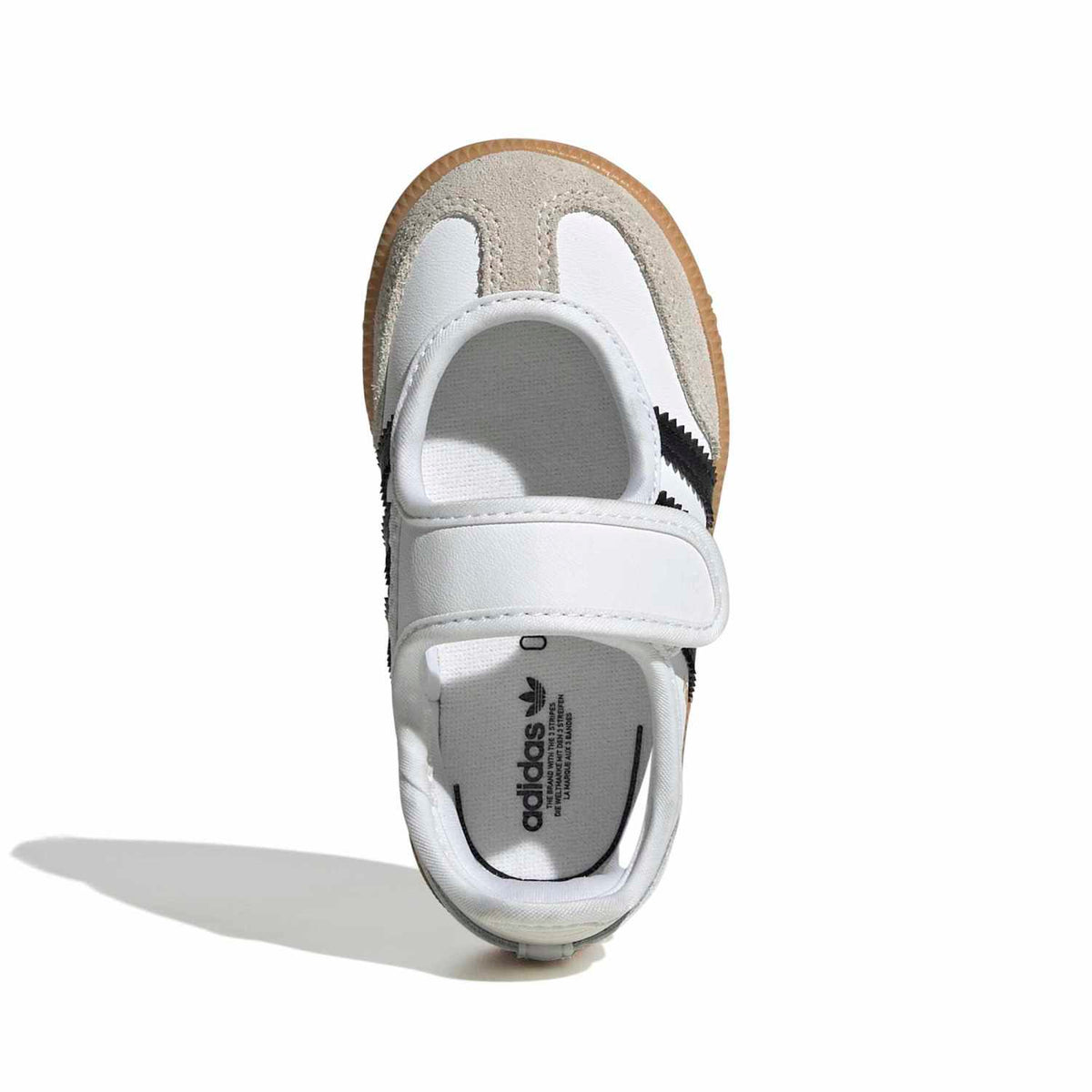 Sneakers Adidas Samba Jane Bébé blanc et noir – vue 7