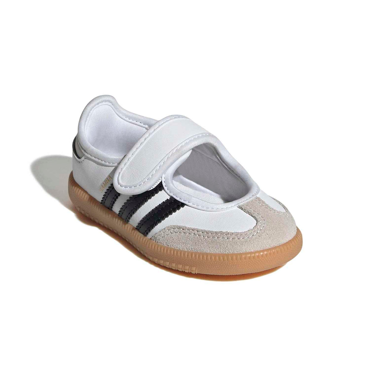 Sneakers Adidas Samba Jane Bébé blanc et noir – vue 3