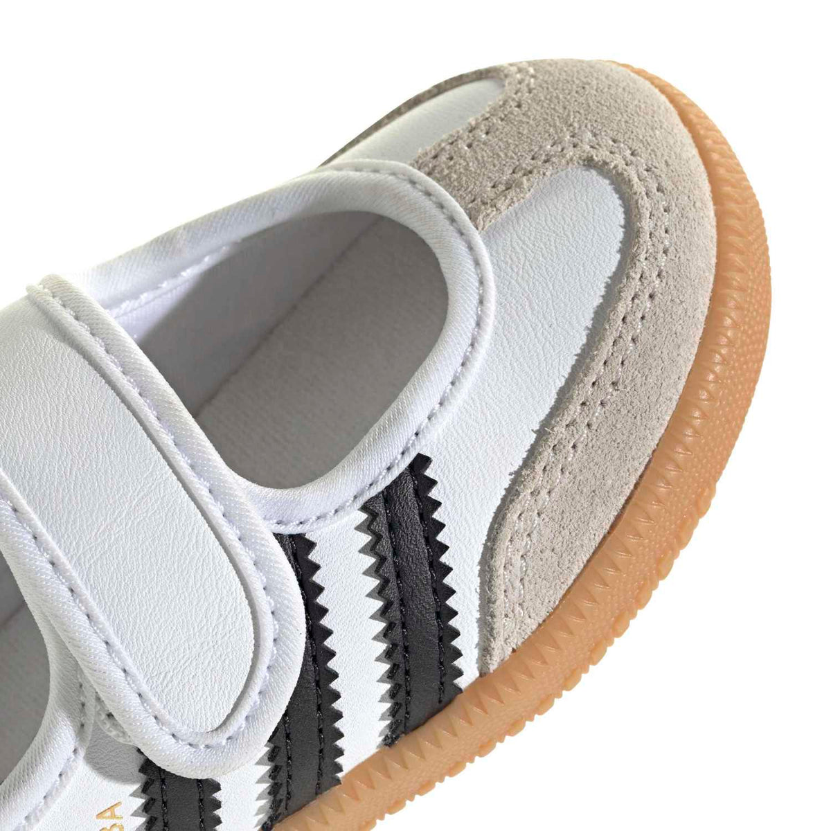 Sneakers Adidas Samba Jane Bébé blanc et noir – vue 6