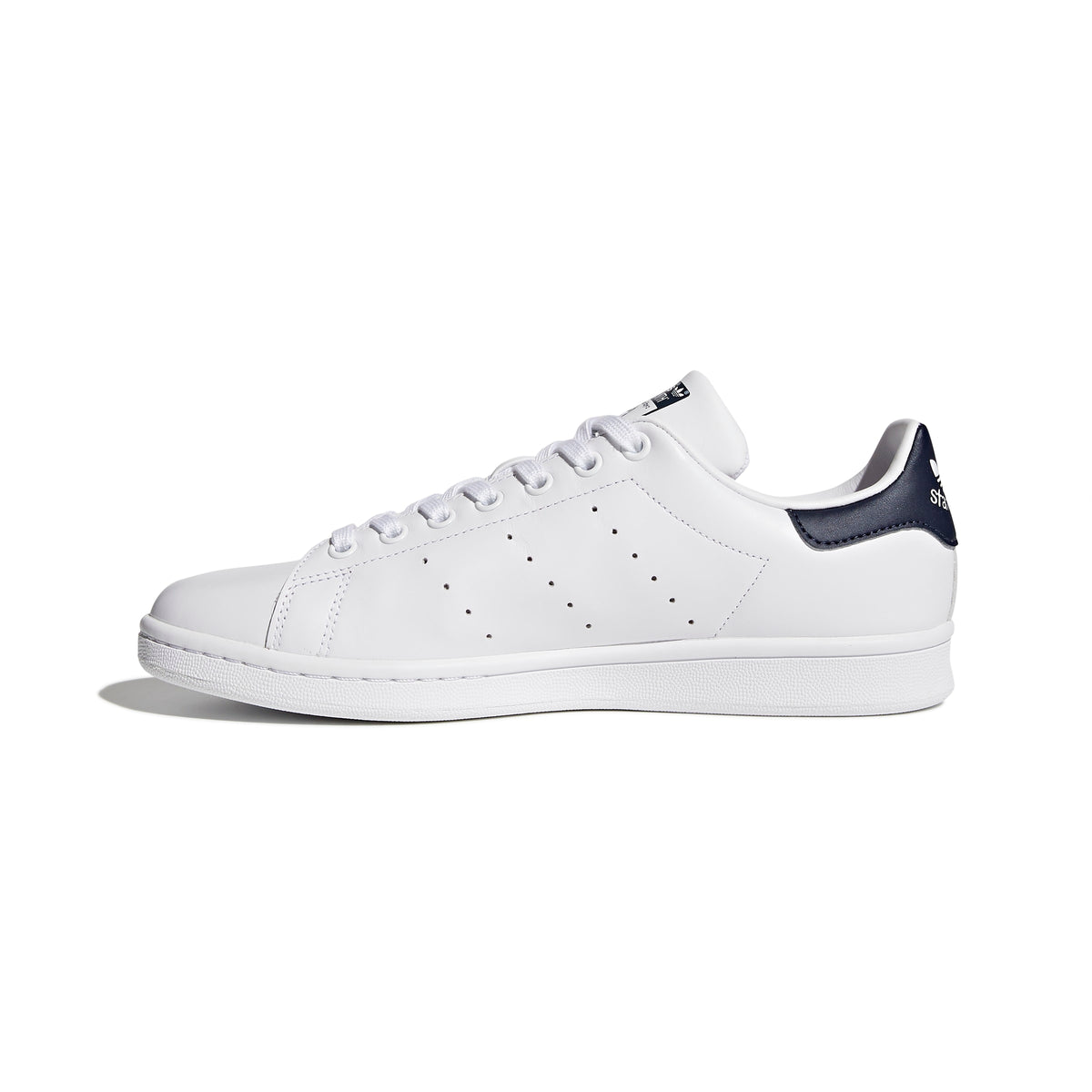 Sneakers Adidas Stan Smith écru et bleu – vue 2
