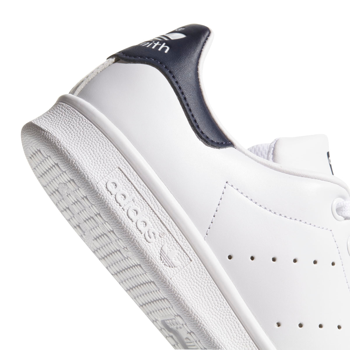 Sneakers Adidas Stan Smith écru et bleu – vue 4