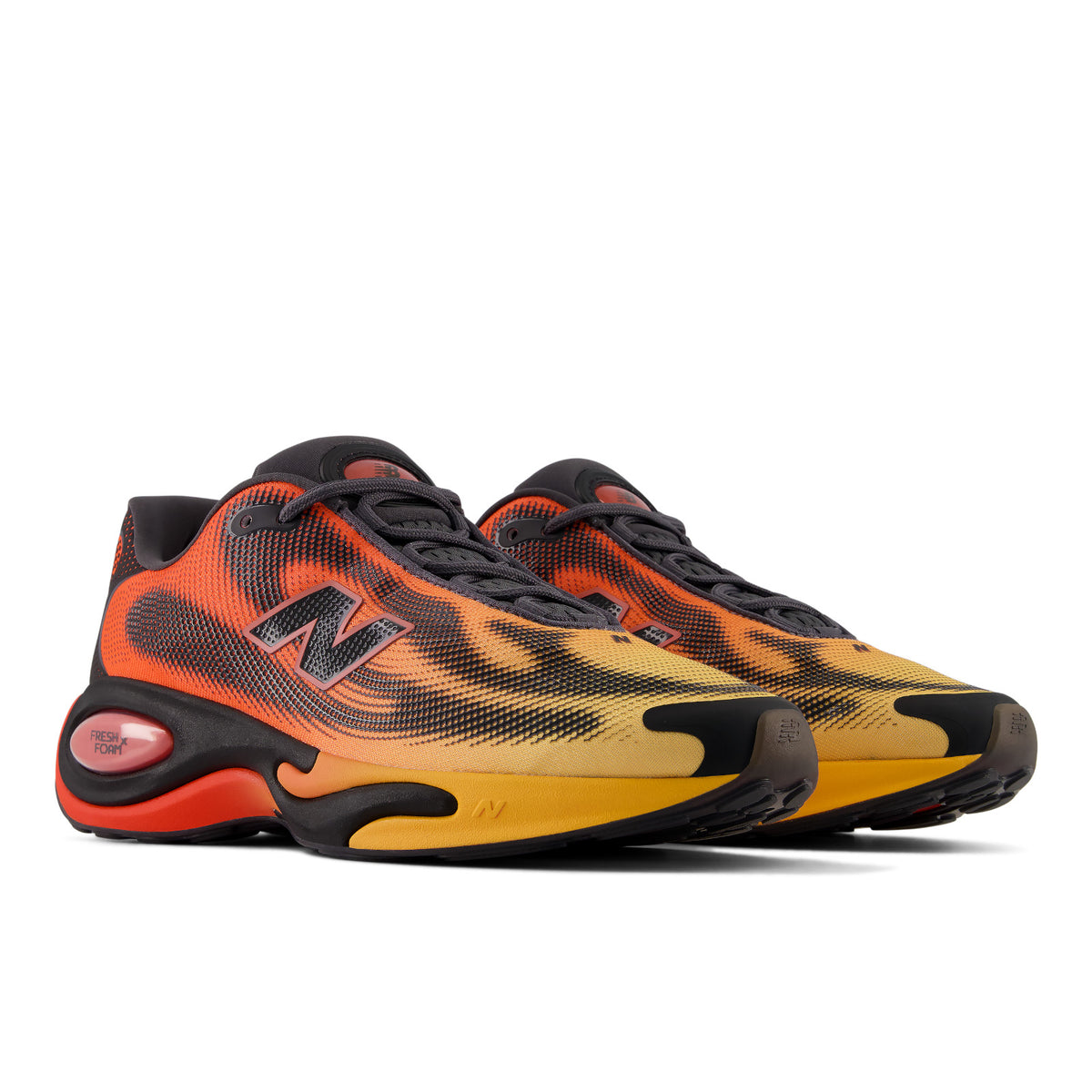Chaussure de running New Balance AC Runner orange et noir – vue 3