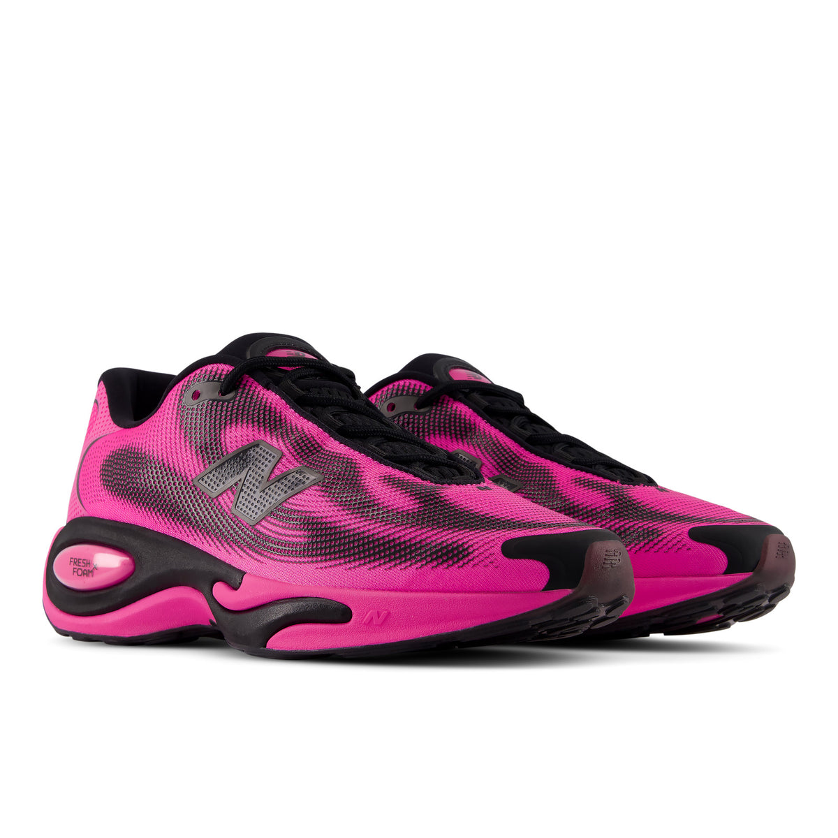 Chaussure de running New Balance AC Runner rose et noir – vue 3