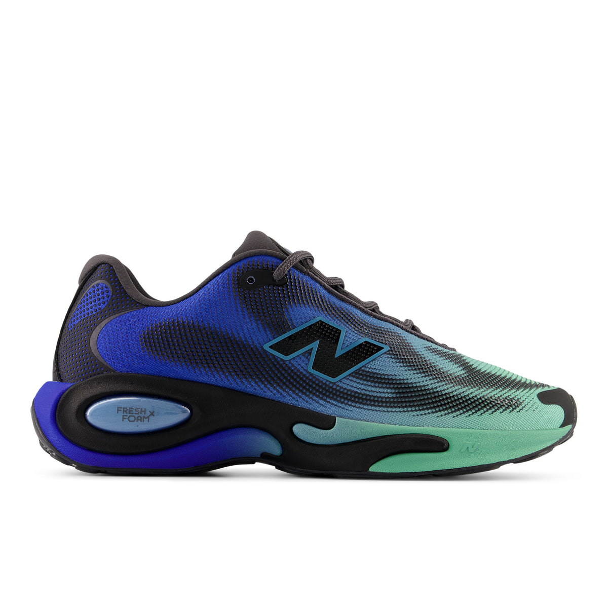 Chaussure de running New Balance AC Runner bleu et noir – vue 1