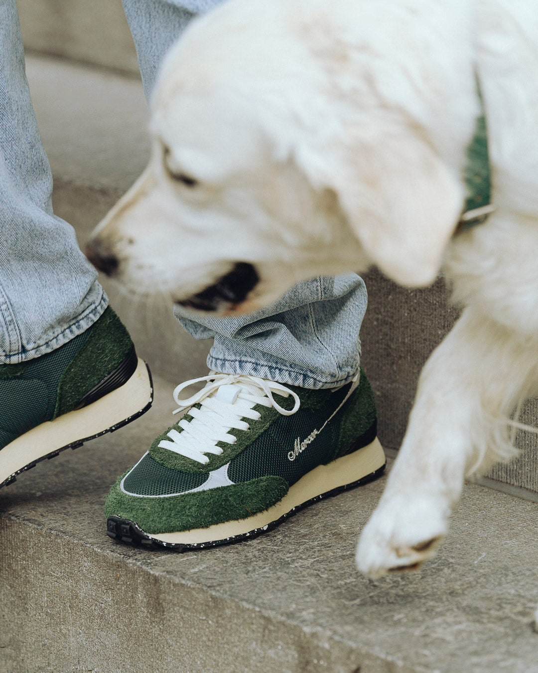 Sneakers The Mercer Re-Racer vert – vue 5