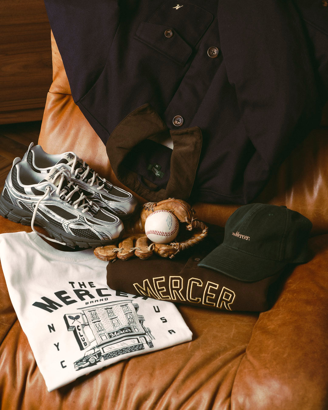 Sneakers The Mercer Re-Run vert – vue 5