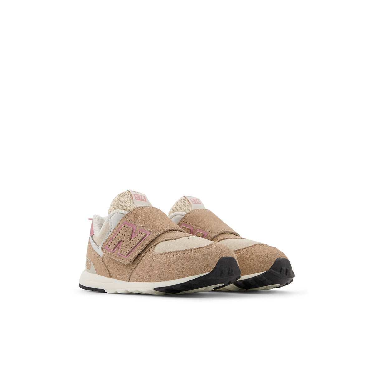 Sneakers New Balance 574 Bébé rose – vue 4