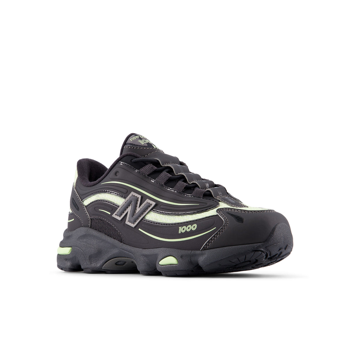 Sneakers New Balance 1000 Enfant noir – vue 3
