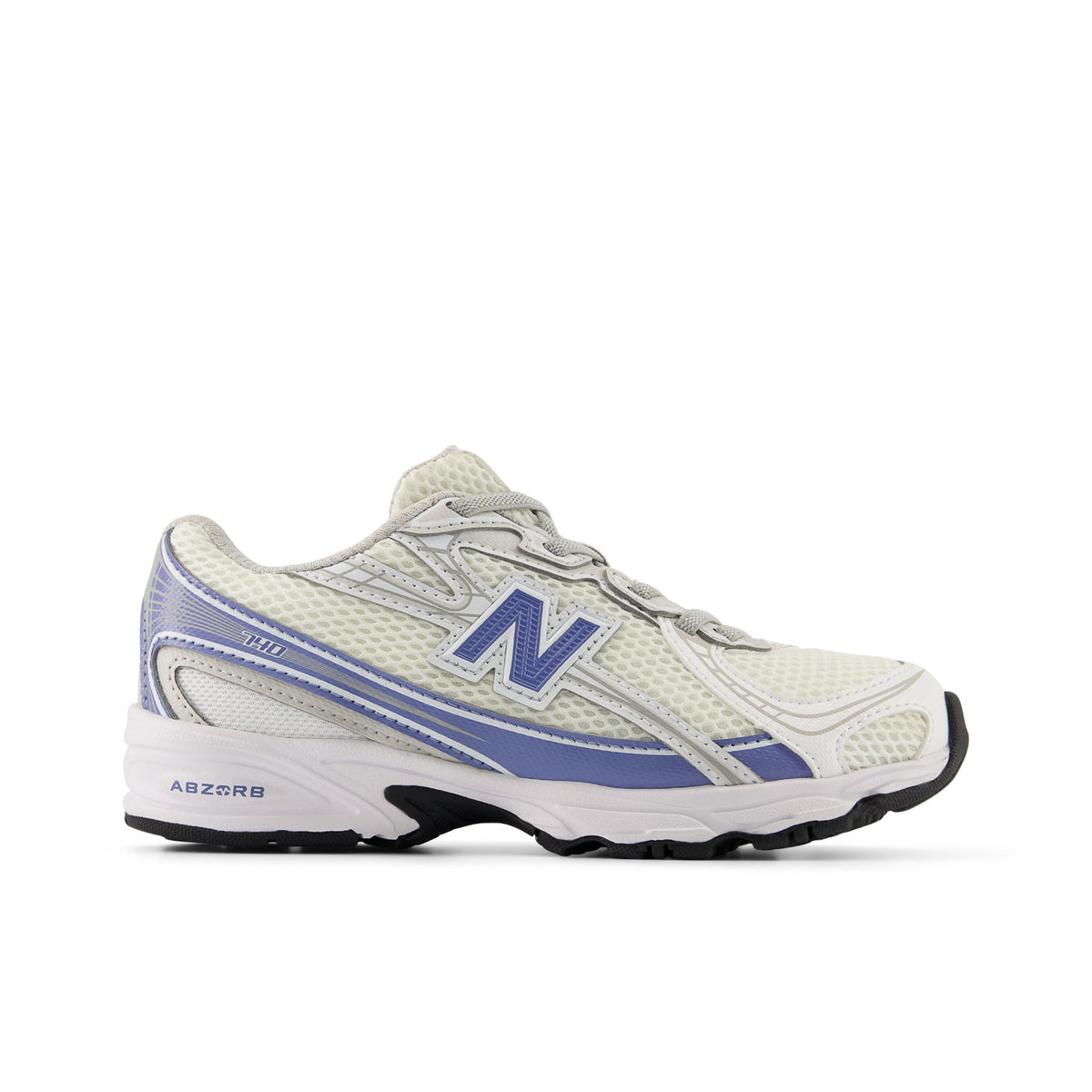 Sneakers New Balance 740 Enfant blanc et bleu – vue 1