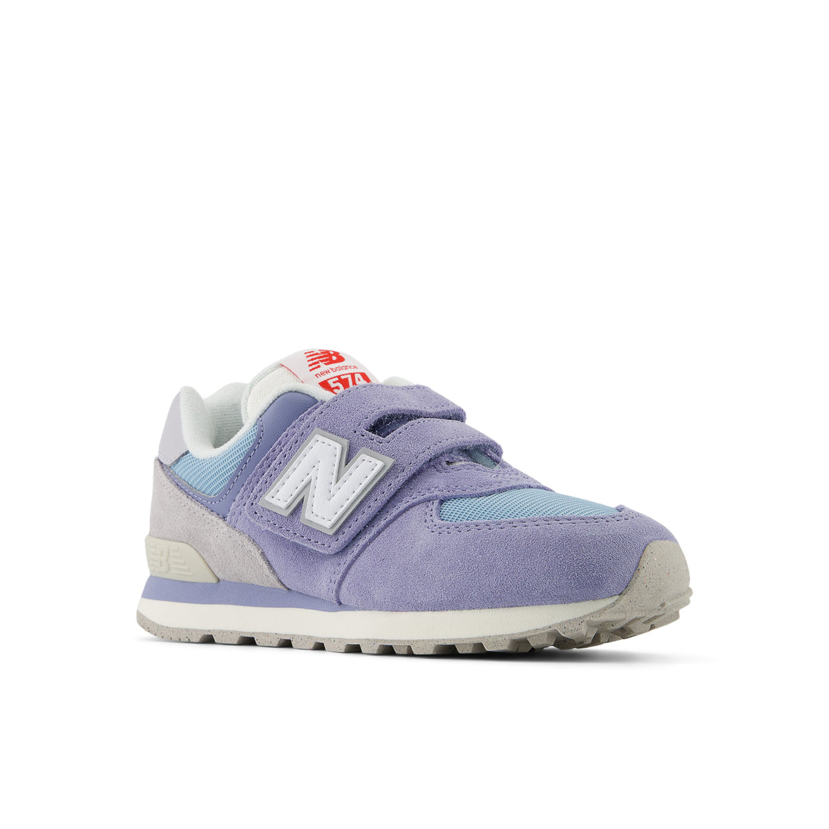 Sneakers New Balance 574 Enfant gris – vue 3