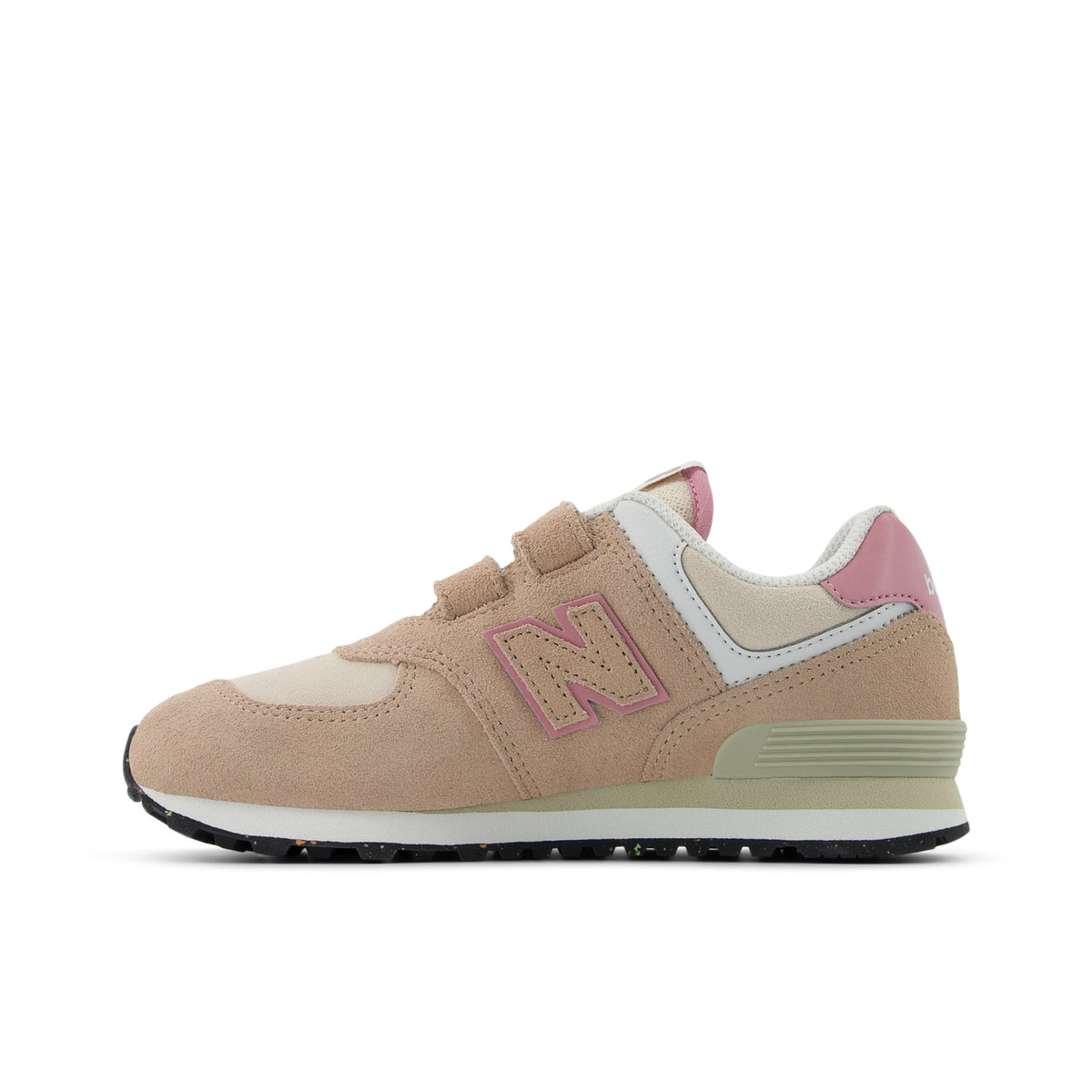 Sneakers New Balance 574 Enfant rose – vue 2