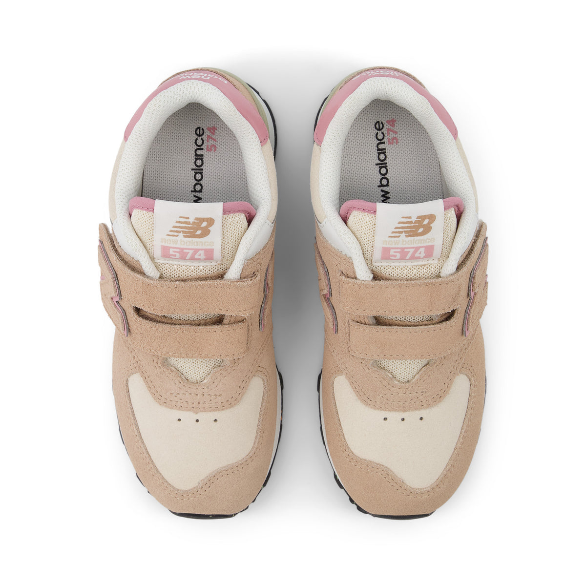 Sneakers New Balance 574 Enfant rose – vue 4