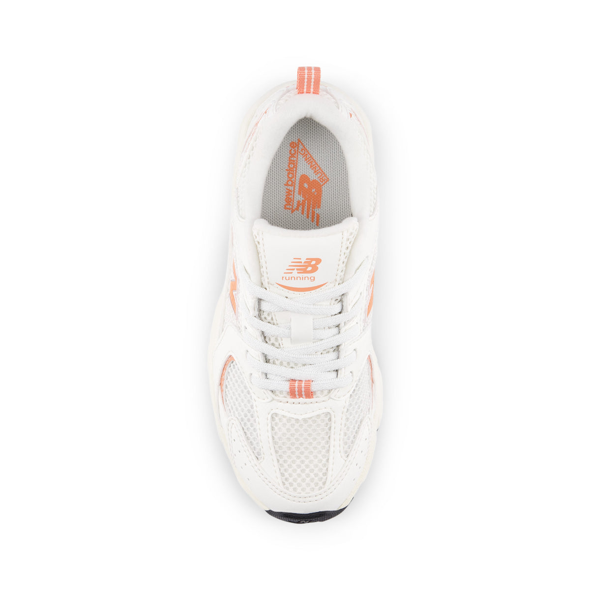 Sneakers New Balance 530 Bungee Enfant écru et rose – vue 4