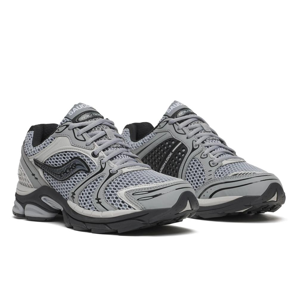 Chaussure de running Saucony ProGrid Triumph 4 gris – vue 3