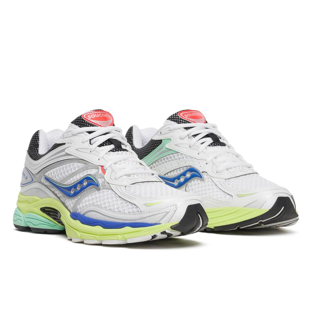 Chaussure de running Saucony ProGrid Omni 9 blanc – vue 3