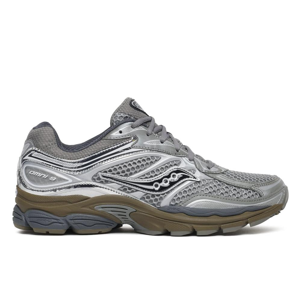 Chaussure de running Saucony ProGrid Omni 9 argent – vue 1