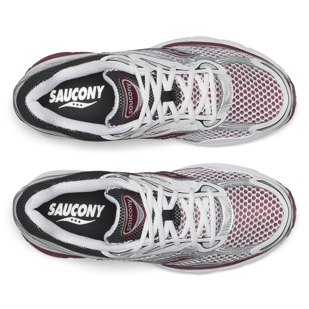 Chaussure de running Saucony ProGrid Omni 9 blanc – vue 4