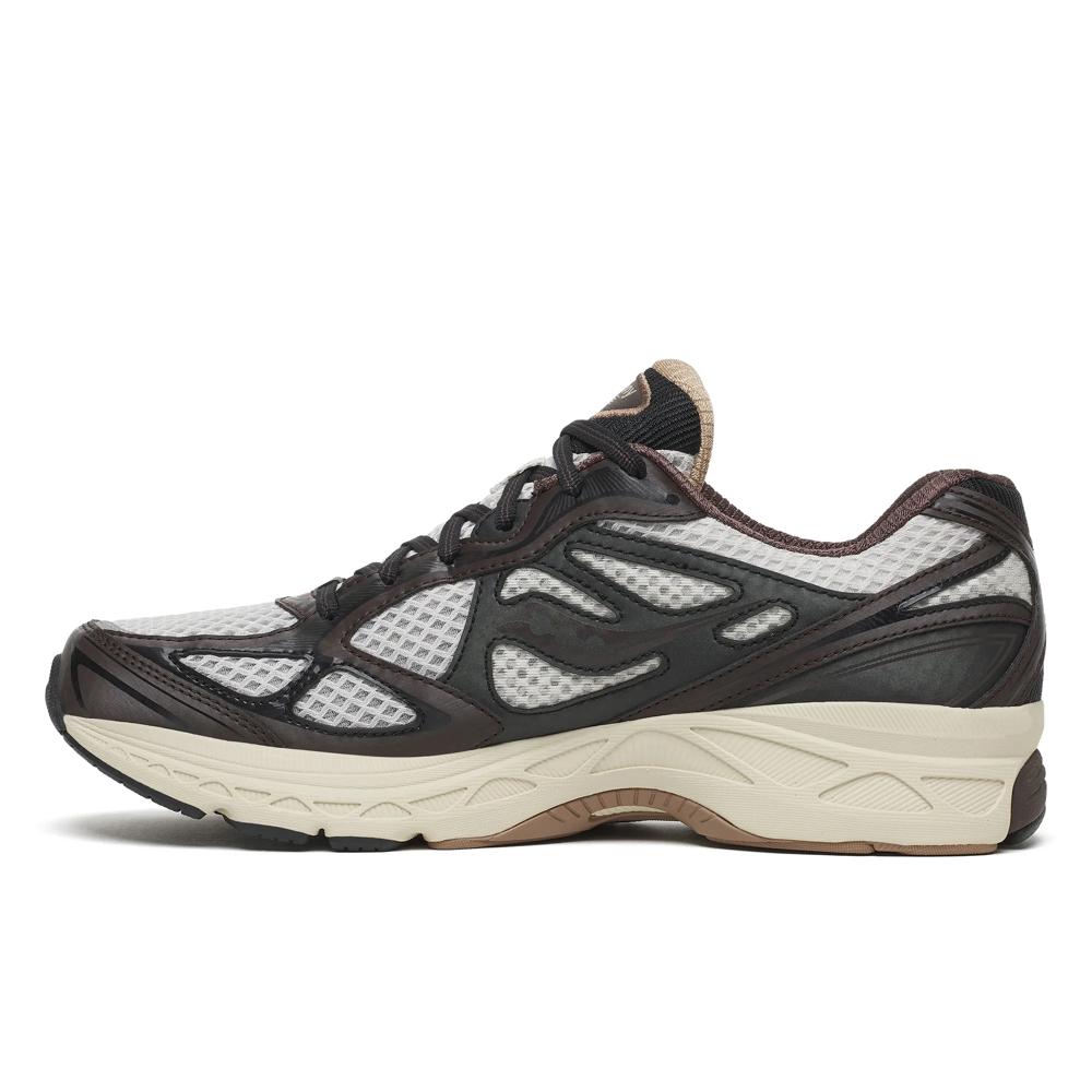 Chaussure de running Saucony ProGrid Guide 7 gris et marron – vue 2