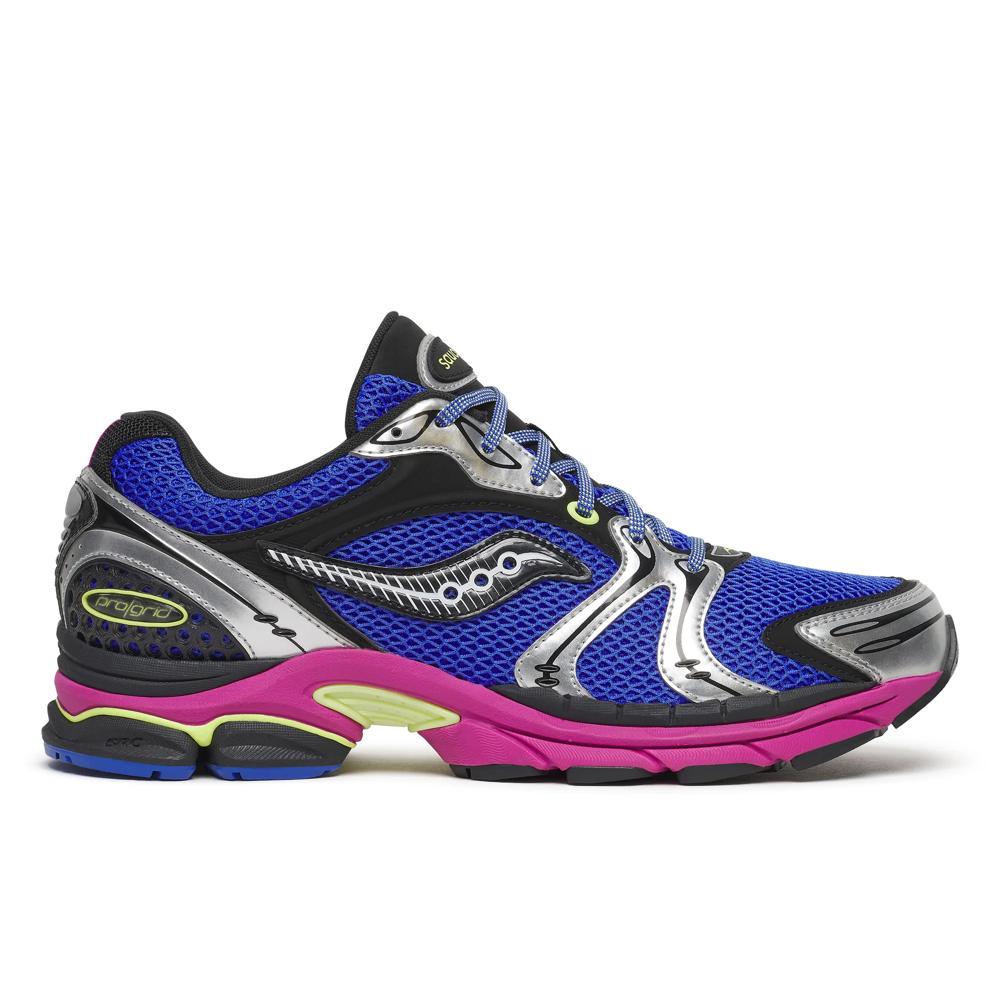 Chaussure de running Saucony ProGrid Triumph 4 argent – vue 1