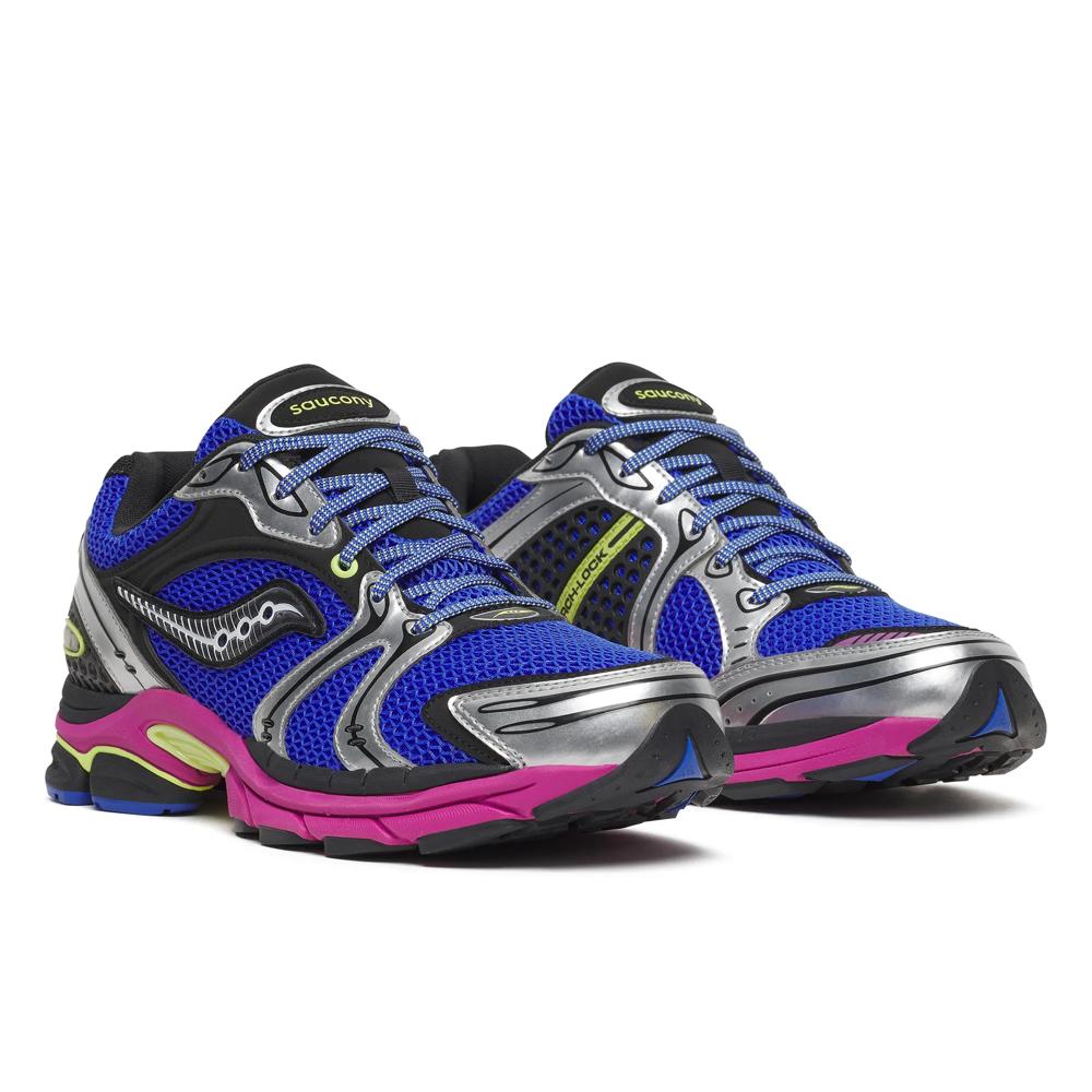 Chaussure de running Saucony ProGrid Triumph 4 argent – vue 3