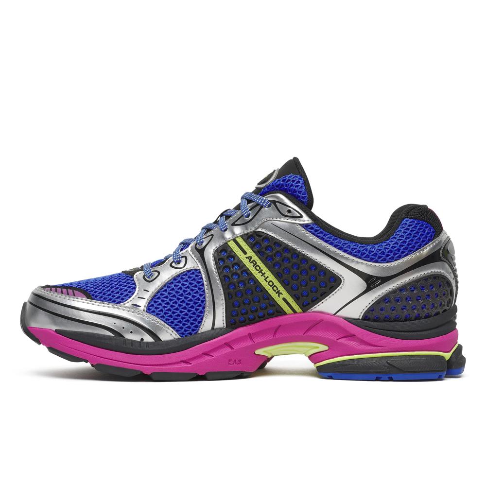 Chaussure de running Saucony ProGrid Triumph 4 argent – vue 2
