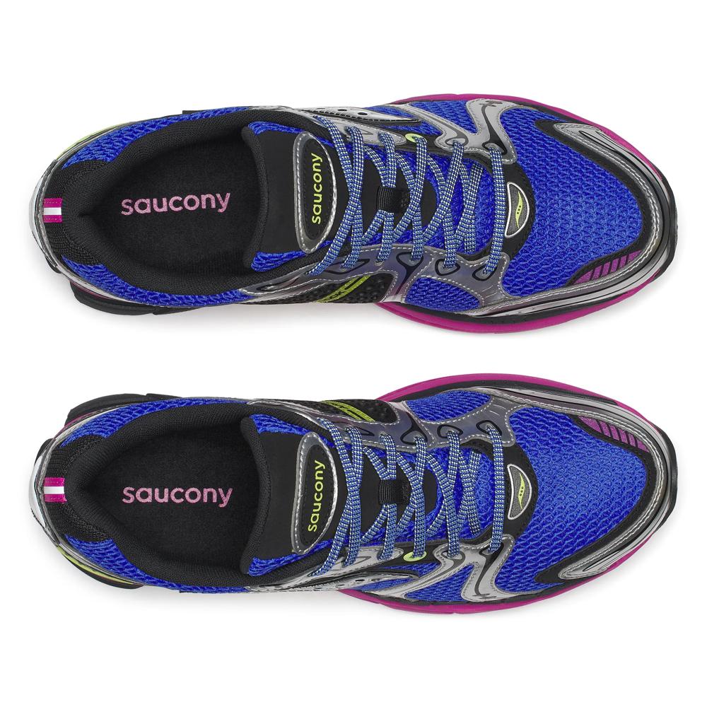 Chaussure de running Saucony ProGrid Triumph 4 argent – vue 4