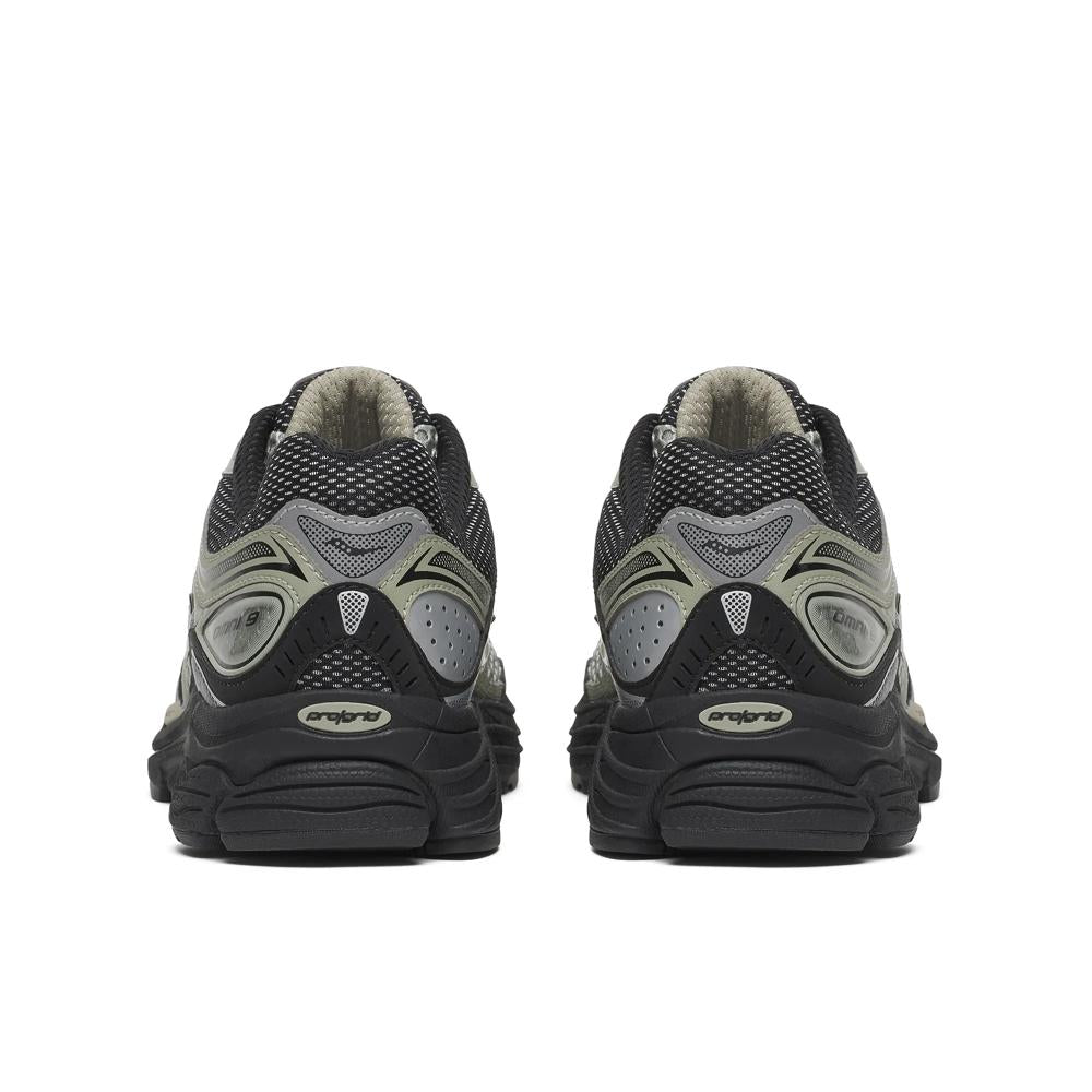 Chaussure de running Saucony ProGrid Omni 9 vert et noir – vue 5