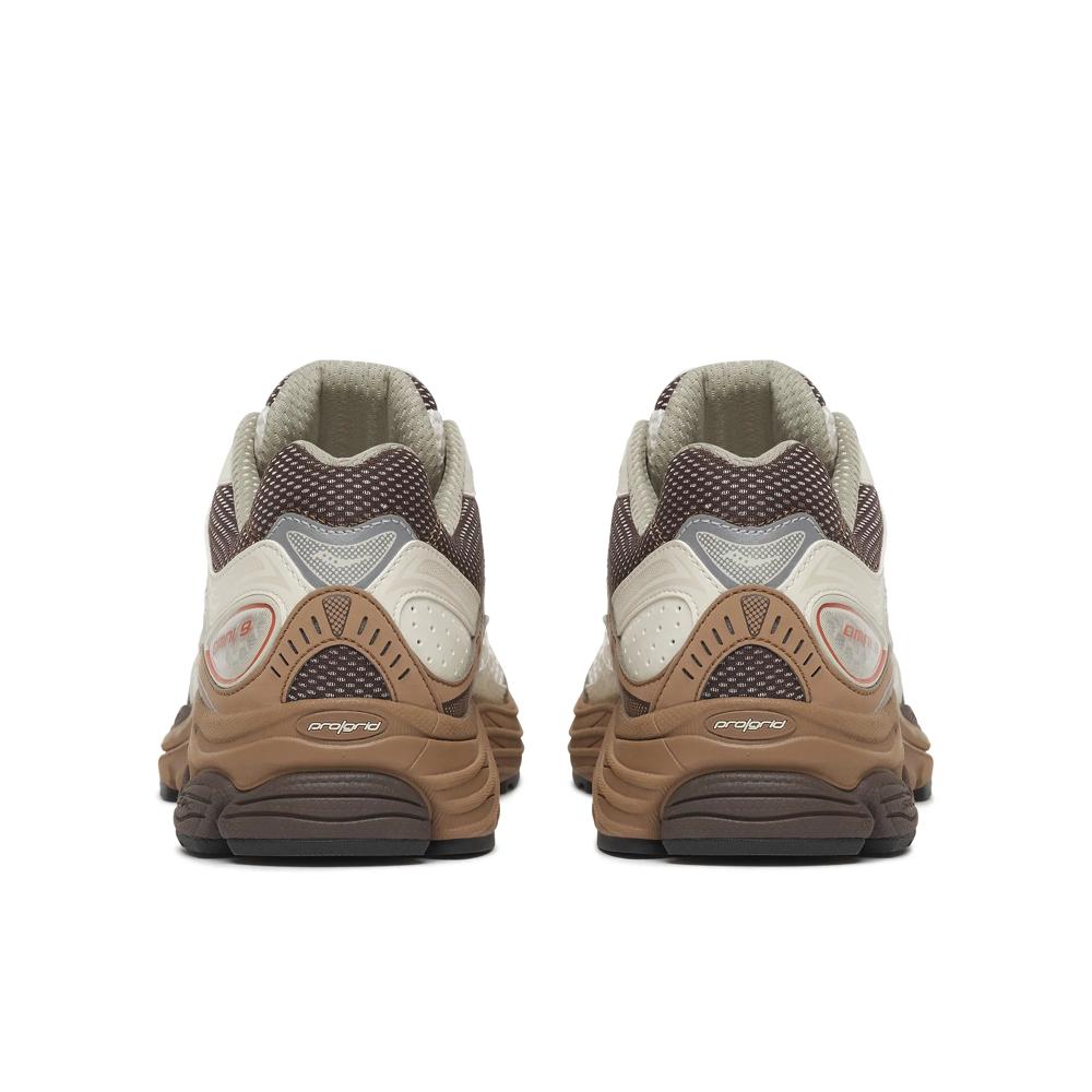 Chaussure de running Saucony ProGrid Omni 9 Matte beige et marron – vue 5